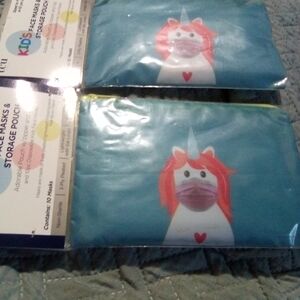 CHILDREN'S face mask. 5 packs of 10. New in package
